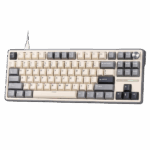 RK ROYAL KLUDGE R87 Pro Wired Mechanical Keyboard with Hot Swappable Knob 75% RGB Backlit Gaming Keyboard – Creamy Switch - Image 2