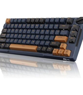 RK ROYAL KLUDGE H81 Hot Swappable Mechanical Keyboard Star Night SkyCyan Switch