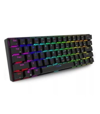 RK ROYAL KLUDGE RK61 Wired 60% Mechanical Gaming Keyboard Brown Switch