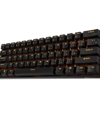 RK ROYAL KLUDGE RK61 Wired 60% Mechanical Gaming Keyboard Blue Switch