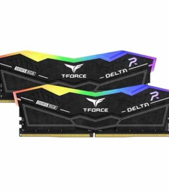 TEAMGROUP T-Force Delta RGB 32GB (2x16GB) DDR5 6000Mhz Ram (Black)