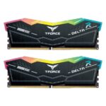 TeamGroup T-Force Delta RGB 64GB (32GBx2) DDR5 5600MHz Ram (Black)