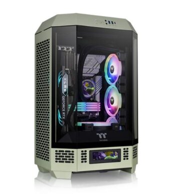Thermaltake The Tower 300 Matcha Green Micro Tower Chassis Micro-ATX