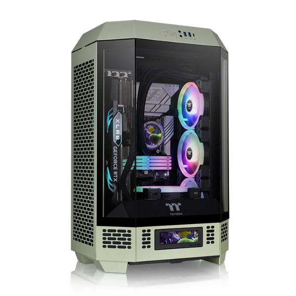 Thermaltake The Tower 300 Matcha Green Micro Tower Chassis Micro-ATX