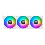 Thermaltake CT140 EX ARGB Sync PC White Cabinet Fan (Triple Pack)