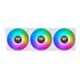 Thermaltake CT140 EX ARGB Sync PC White Cabinet Fan (Triple Pack)