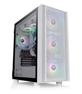 Thermaltake H570 TG ARGB Snow (E-ATX) Mid Tower Cabinet (White)