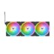 Thermaltake Swafan EX12 ARGB Sync Black Cabinet Fan (Triple Pack)