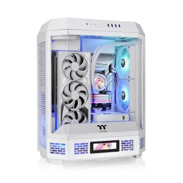 Thermaltake The Tower 600 Snow White ATX Mid Tower Cabinet