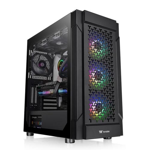 Thermaltake Versa T27 TG ARGB Mid Tower Chassis (Black)