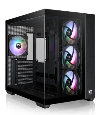 Thermaltake View 380 TG ARGB (ATX) Mid Tower Cabinet (Black)