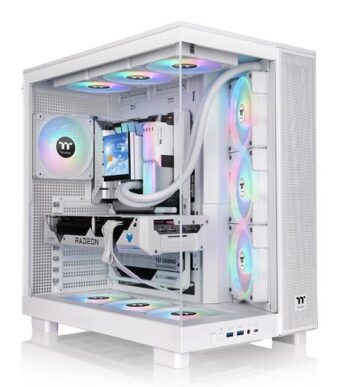 Thermaltake View 380 XL TG ARGB Mid Tower Chassis (Snow)
