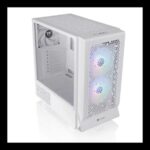 Thermaltake Ceres 330 TG ARGB Snow (E-ATX) Mid Tower Cabinet (White) - Image 3