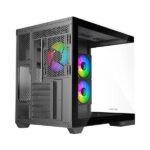 Ant Esports Crystal X4 ARGB Dual-Chamber Gaming Cabinet - Image 2