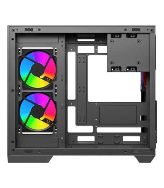 Ant Esports Crystal X4 ARGB Dual-Chamber Gaming Cabinet