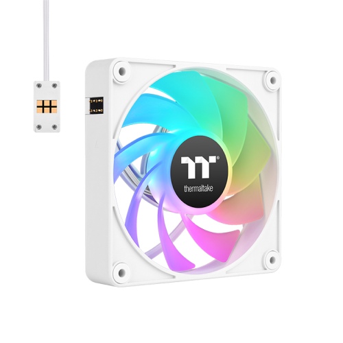 Thermaltake CT140 Reverse EX ARGB Sync 3 Pack White PC Case Fan