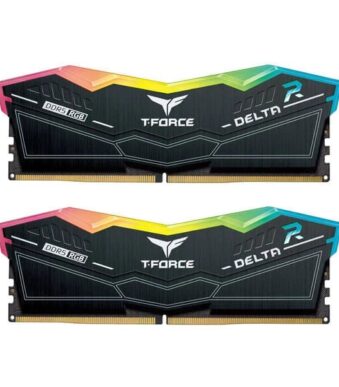 TeamGroup T-Force Delta RGB 32GB (16GBx2) DDR5 6400MHz Desktop RAM (Black)