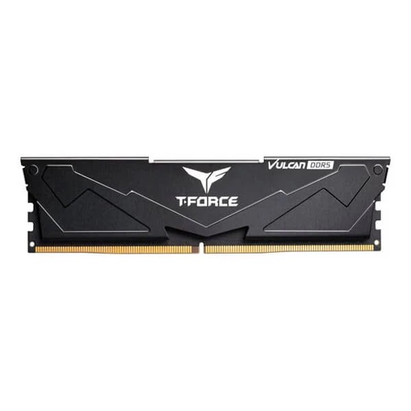 TeamGroup T-Force Desktop Ram Vulcan Series 8GB (8GBx1) DDR5 5200MHz Black