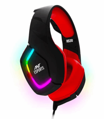 Ant Esports H530 Multi-Platform Pro RGB Gaming Headset – RED