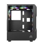 Ant Esports ICE-300 Mesh V2 ARGB (ATX) Cabinet (Black) - Image 4