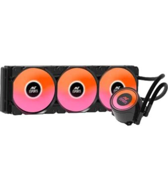 Ant Esports ICE-360 ARGB All In One 360mm CPU Liquid Cooler (Black)