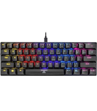 Ant Esports MK1200 Mini Mechanical Gaming Keyboard Red Switches