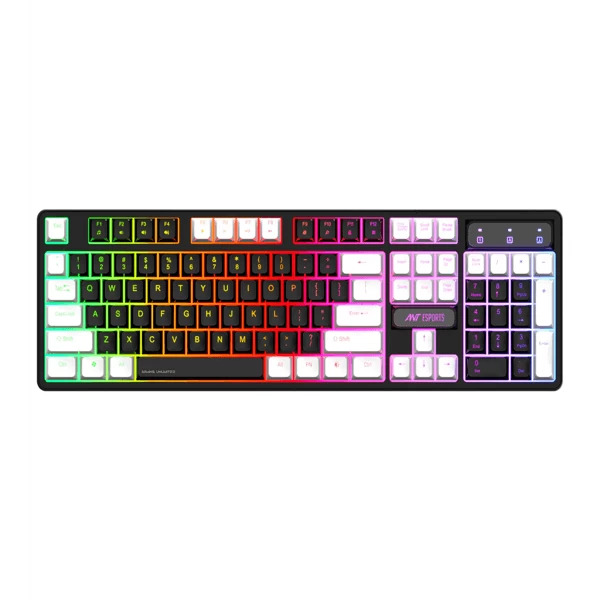 Ant Esports MK1400 Gaming Keyboard Membrane Switches (Black)