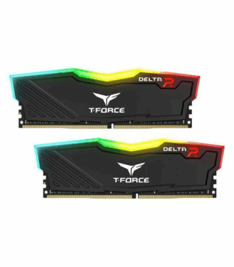 TeamGroup T-Force Delta RGB 32GB (16GBx2) DDR4 Ram 3200Mhz Black