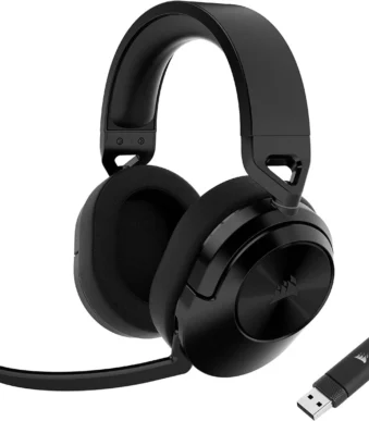 CORSAIR HS55 WIRELESS HEADSET CARBON