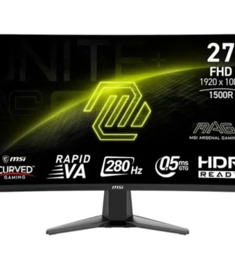 MSI MAG 276CXF 27″ FHD 280Hz Curved Gaming Monitor