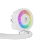 Arctic Liquid Freezer III 240 ARGB CPU Liquid Cooler (White) - Image 3