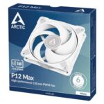 Arctic P12 Max 120mm High Speed PWM Cabinet Fan Single Pack (White)