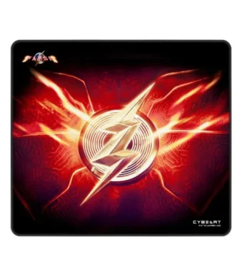 CYBEART | The Flash Gaming Mouse Pad | Large Premium Licensed Gaming Mouse Pad (450 x 350 x 4mm / Rapid Series)