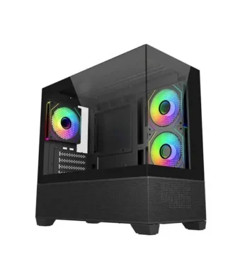 Cooler Master Elite 490 Micro ATX Mid Tower Cabinet Black (E490-KHNN-S00)