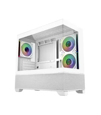 Cooler Master Elite 490 Micro ATX Mid Tower Cabinet White (E490-WHNN-S00)