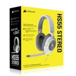 Corsair HS55 Stereo Gaming Headset (White) - Image 3