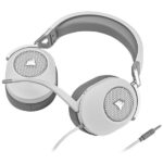 Corsair HS65 SURROUND Wired Gaming Headset (White) - Image 3
