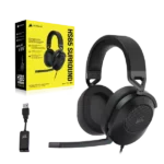 Corsair HS65 SURROUND Wired Gaming Headset (Black) - Image 2