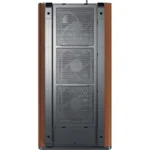 MONTECH Heritage PRO mATX Compact Leather Gaming Chassis with Signature Handle Design (Black)