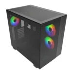 MONTECH King 65 Pro ARGB ATX Mid Tower Case (Black)
