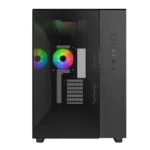 MONTECH King 65 Pro ARGB ATX Mid Tower Case (Black) - Image 2