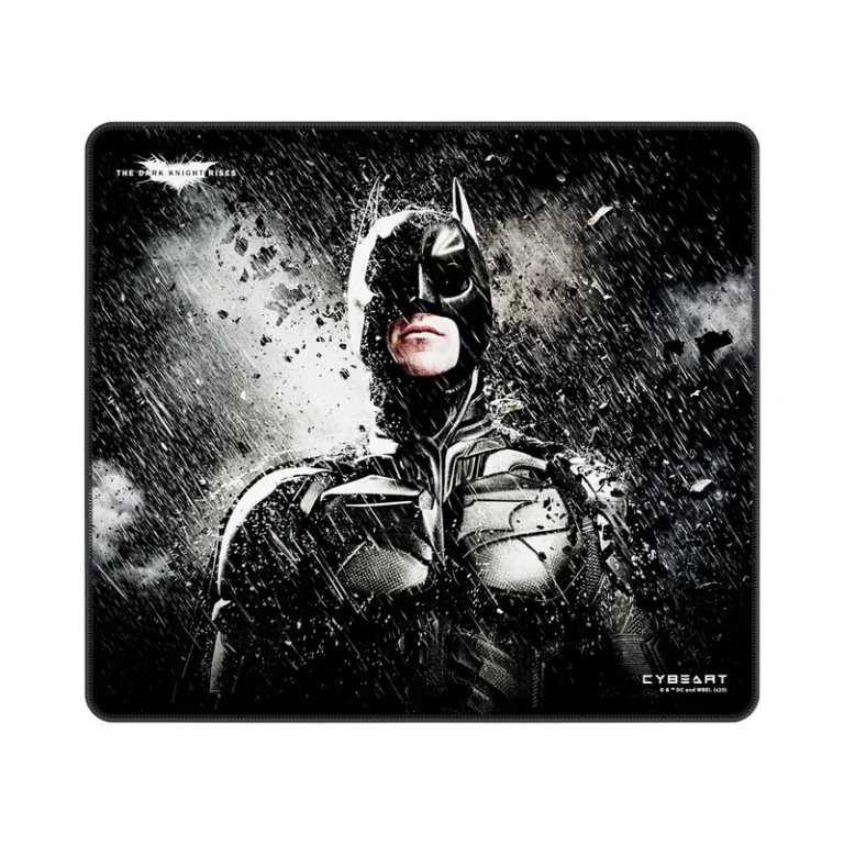 Cybeart | Batman – The Dark Knight Rises Gaming Mouse Pad (Large – 450x400x4mm) | Waterproof, Never Slip Base, Stitched Edges, Esports Grade