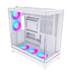Montech HS02 PRO PC Mid-Tower ATX Tempered Glass ARGB (White)