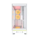 Montech HS02 PRO PC Mid-Tower ATX Tempered Glass ARGB (White) - Image 2