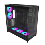 Montech HS02 PRO PC Mid-Tower ATX Tempered Glass ARGB (Black)
