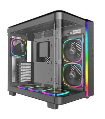 Montech King 95 Pro ARGB (ATX) Mid Tower Cabinet (Black)