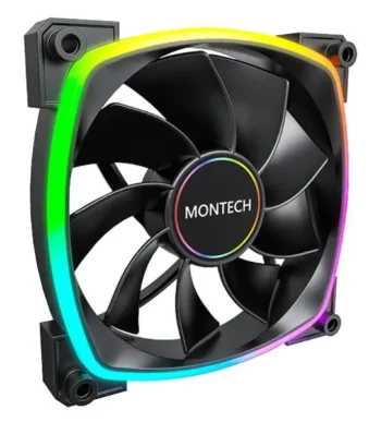 Montech RX140 ARGB 140mm Black PWM Fan
