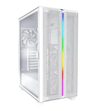 Montech Sky One Lite Mesh ARGB (ATX) Mid Tower Cabinet (Frost White)