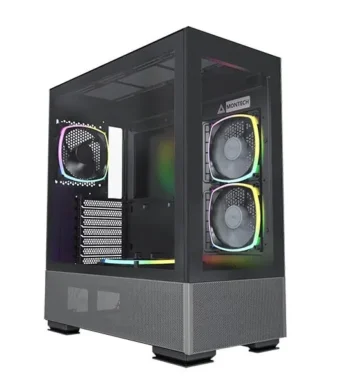 Montech Sky Two ARGB (ATX) Mid Tower Cabinet (Black)