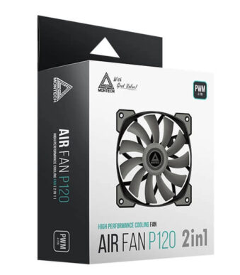 Montech Air Fan P120 2 Pack